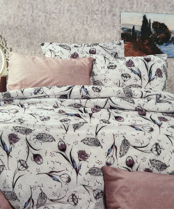 ALARA Karanfil Çift Kişilik Pike Takımı 220x240 (Çarşaf ve 2 Yastıklı)