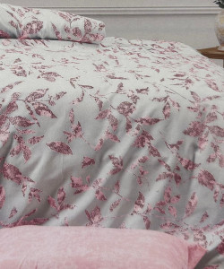 ALARA Starliçe Çift Kişilik Pike Takımı 220x240 (Çarşaf ve 2 Yastıklı)