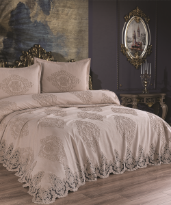 ALARA PİKE Rüya Çift Kişilik Yatak Örtüsü